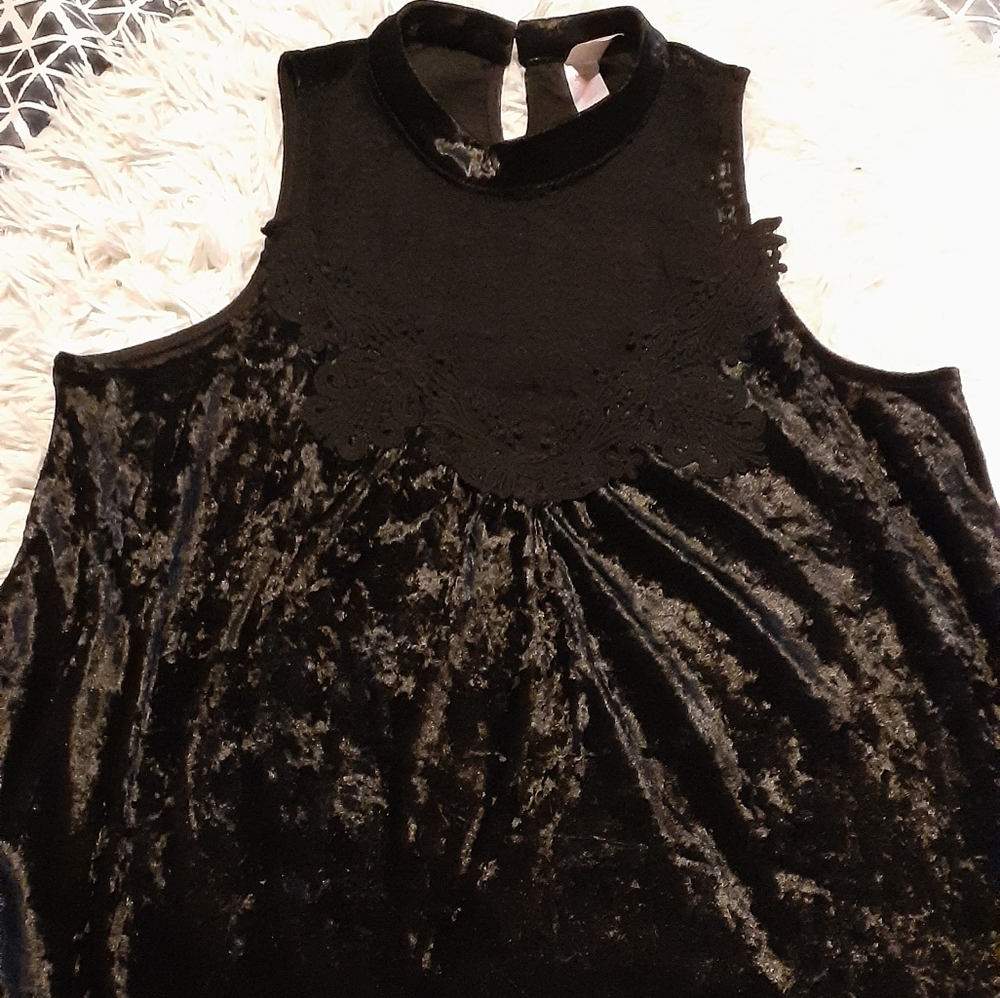 Beautiful black lace top